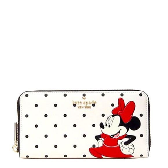 kate spade Handbags - Disney X Kate Spade Minnie Mouse wallet NWT